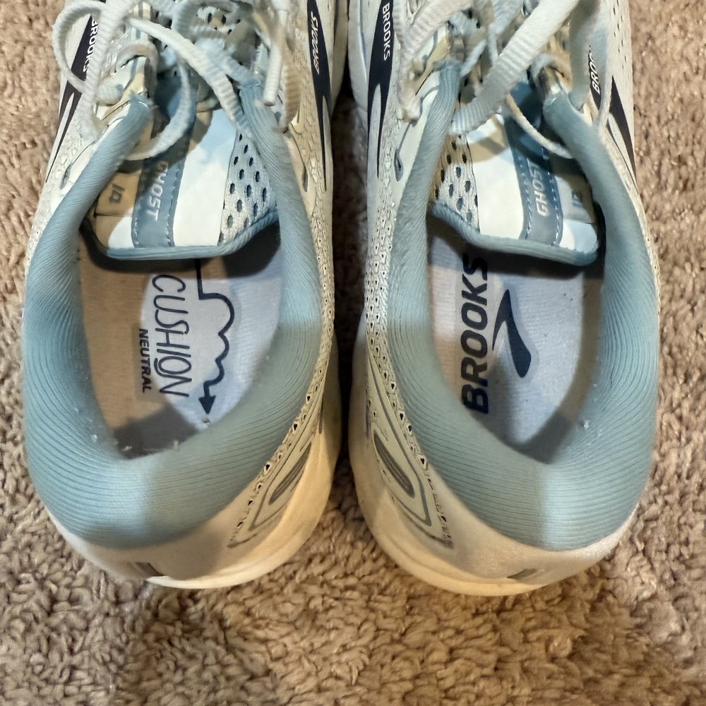 Brooks Ghost 14 Shoes Womens Size 9 Blue Gray Running Sneakers Cushioned‎ Road - Picture 6 of 10